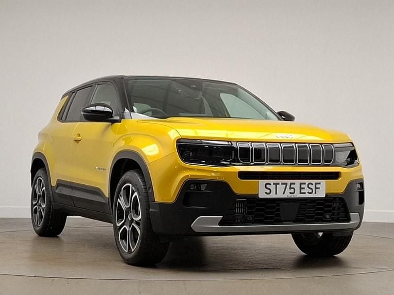 Sun yellow New 2025 Jeep Avenger Summit SUV | £24,998 (Fair price) - Image 1/4