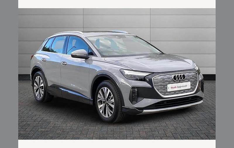 Grey Used 2025 Audi Q4 e-tron Sport SUV | £33,595 (Super price) - Image 1/4