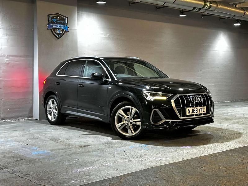 Used Audi Q3 S-Line 150 HP (110 kW) 2018 Black SUV