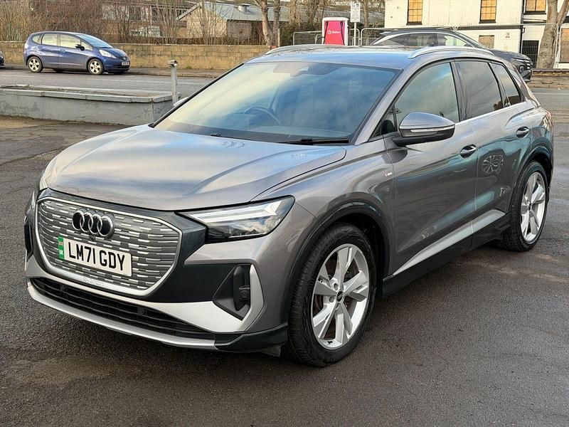 Used Audi Q4 e-tron S-Line 150 kW (204 HP) 2021 Grey SUV