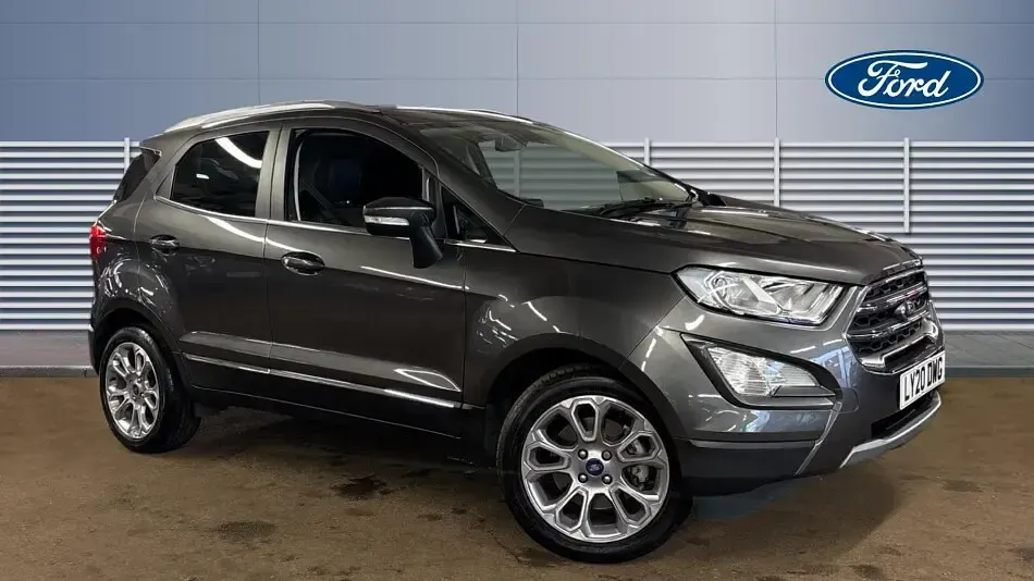 Usado Ford Ecosport Titanium 125 HP (91 kW) 2020 Cinzento SUV