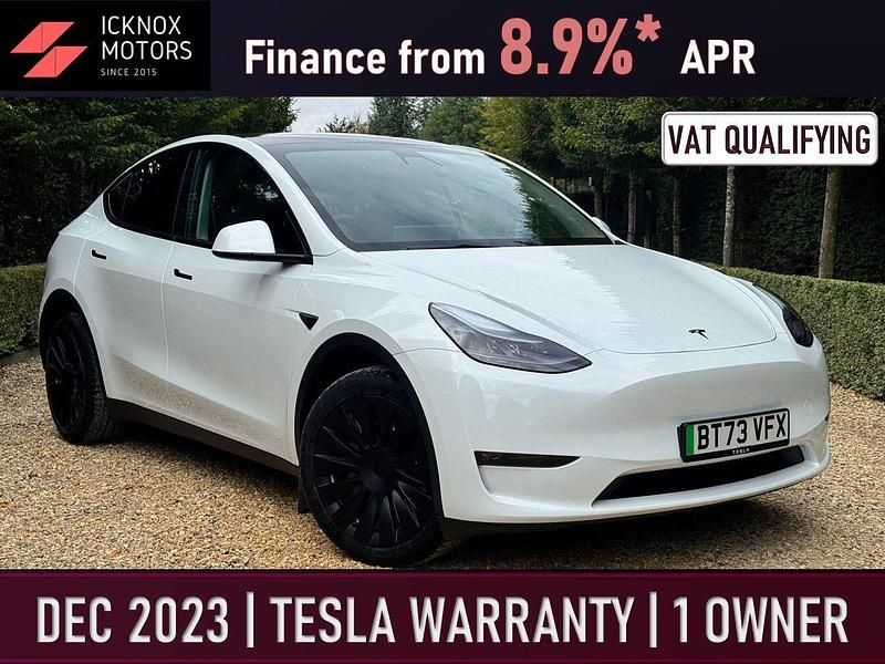 White Used 2023 Tesla Model Y Long Range AWD SUV | £29,999 (Fair price) - Image 1/4