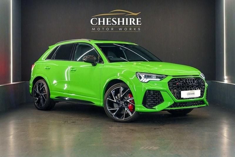 Green Used 2023 Audi RS Q3 Advanced SUV | £51,990 (Fair price) - Image 1/4