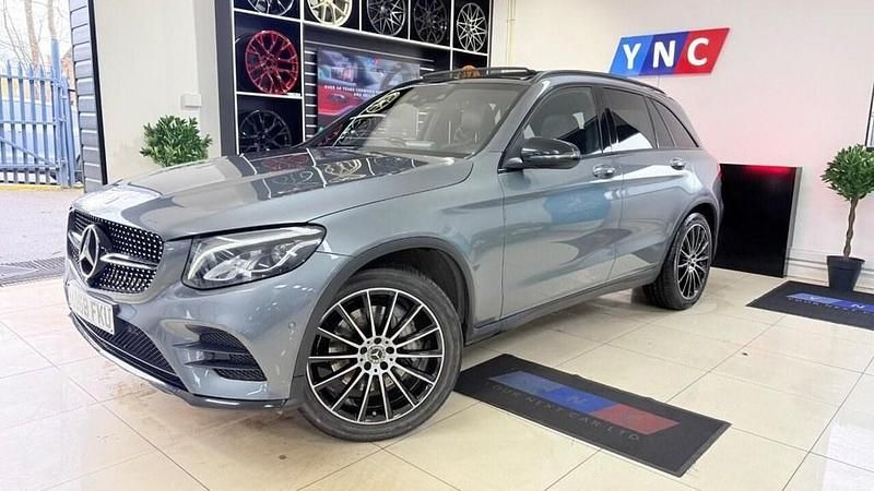 Used Mercedes GLC250 AMG line 204 HP (150 kW) 2019 Grey