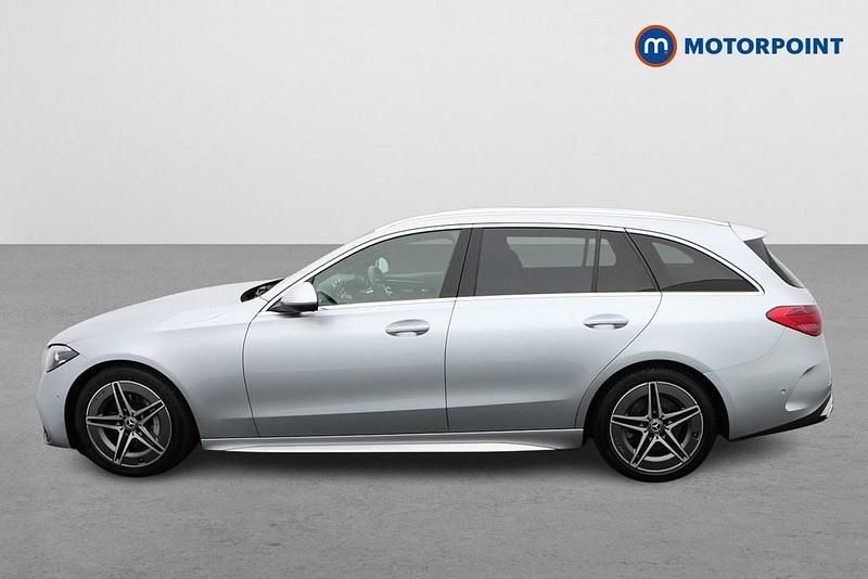 Used Mercedes C220 AMG line 2022 Silver Estate