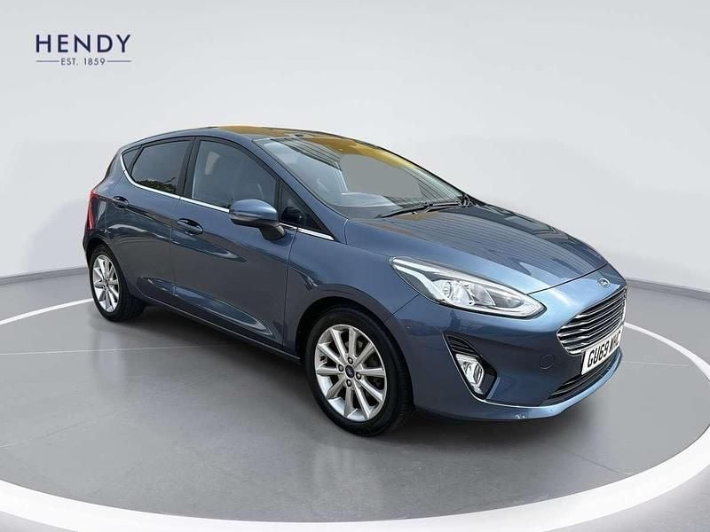 Blue Used 2019 Ford Fiesta Titanium Hatchback | £9,899 (Fair price) - Image 1/4