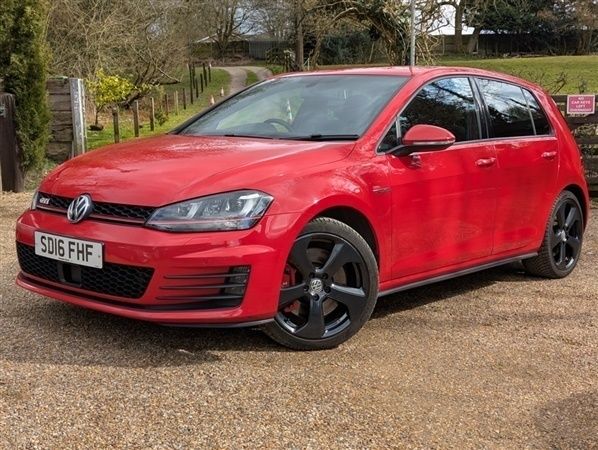Red Used 2016 VW Golf VII GTI Hatchback | £11,749 (Good price) - Image 1/1