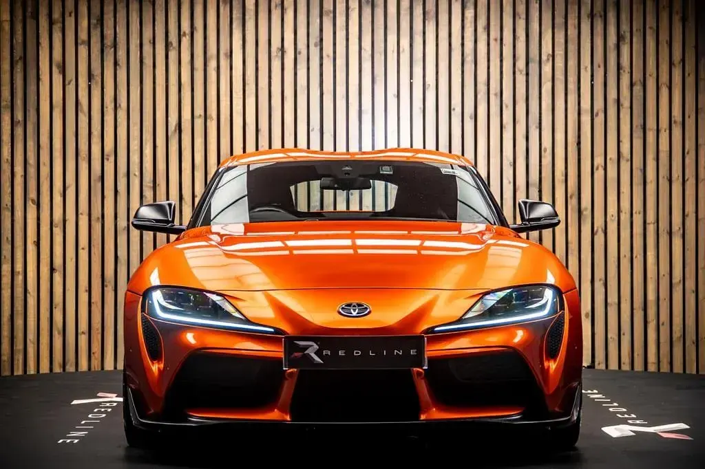 Used Toyota Supra 2022 Orange Coupe