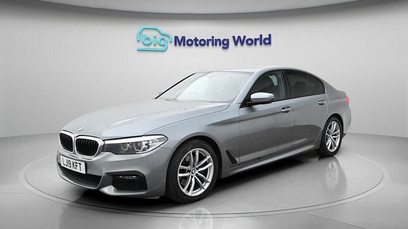 Used BMW 520 M Sport 184 HP (135 kW) 2019 Blue Sedan