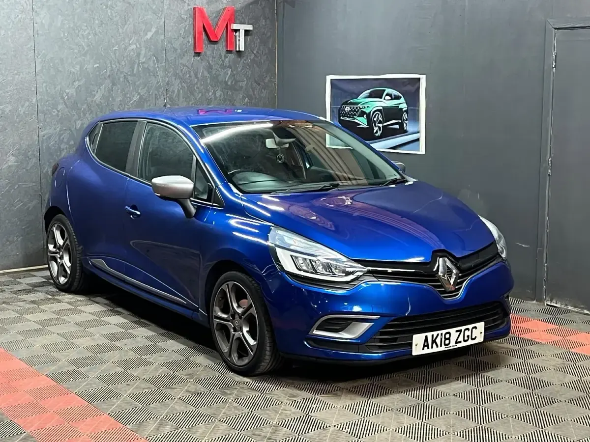 Used Renault Clio GT-Line 2018 Blue Hatchback