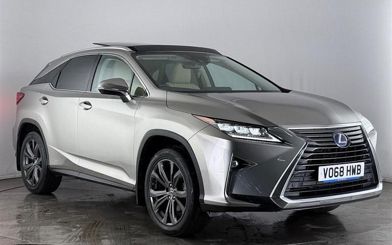 Used Lexus RX450h Luxury Line 313 HP (230 kW) 2018 Silver SUV