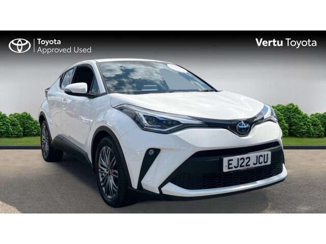 White Used 2022 Toyota C-HR SUV | £20,290 (Fair price) - Image 1/4