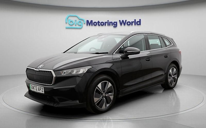 Used Skoda Enyaq iV ecoSuite 131 kW (179 HP) 2022 Black SUV