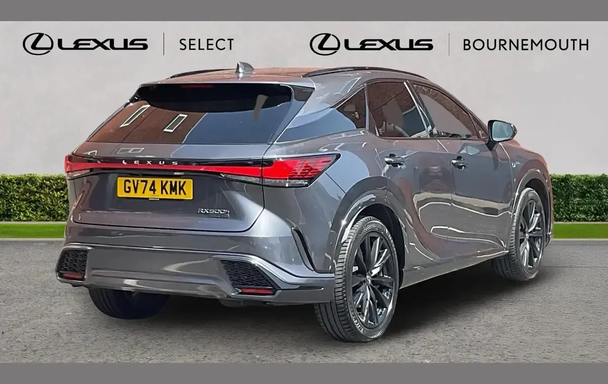 Used Lexus RX500h Sport Line 366 HP (269 kW) 2024 Grey SUV