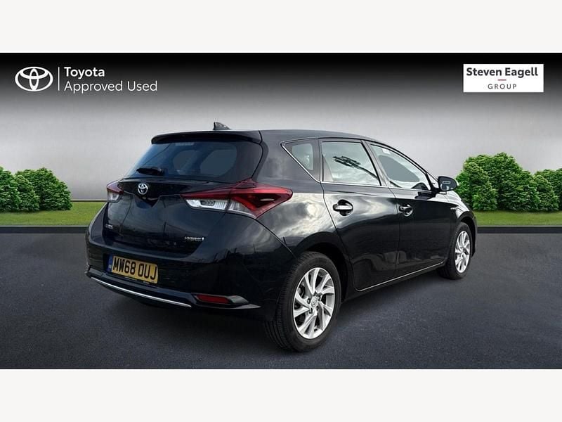 Used Toyota Auris Hybrid 2019 Black Hatchback