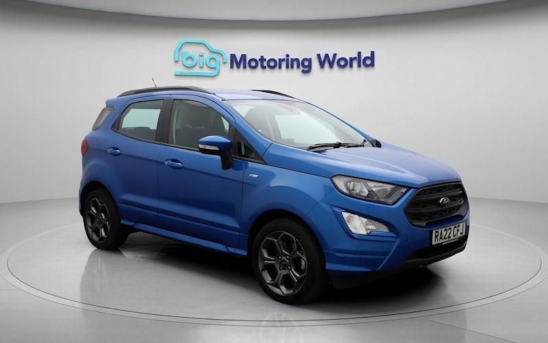 Used Ford Ecosport ST-Line 140 HP (102 kW) 2022 Blue SUV