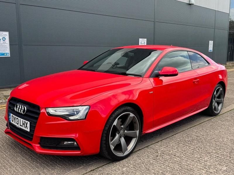 Used Audi A5 Black Edition 2013 Red Coupe