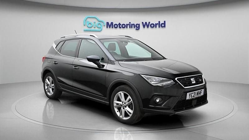 Used Seat Arona FR 110 HP (80 kW) 2021 Black SUV