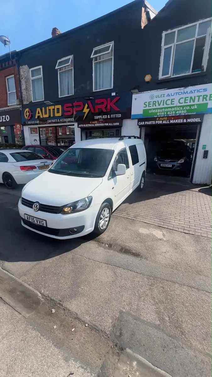 Used VW Caddy Maxi Startline 102 HP (75 kW) 2015 White MPV
