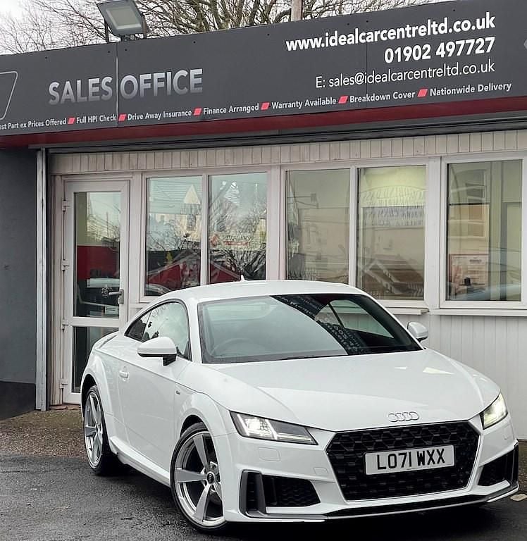Used Audi TT S-Line 197 HP (144 kW) 2022 White Coupe