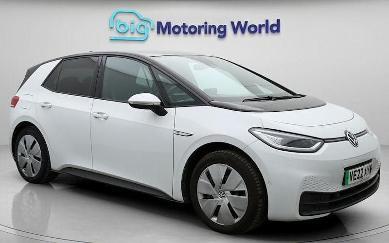 Used VW ID.3 Pro Performance 150 kW (204 HP) 2022 White Hatchback