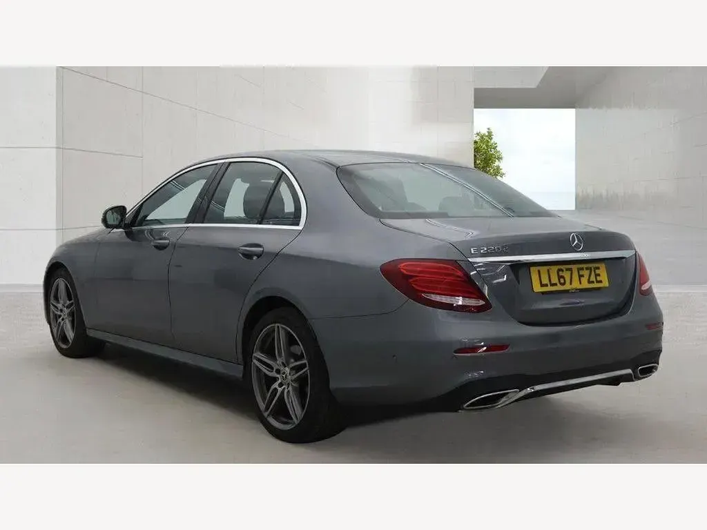 Used Mercedes E220 AMG line 2017 Grey Sedan