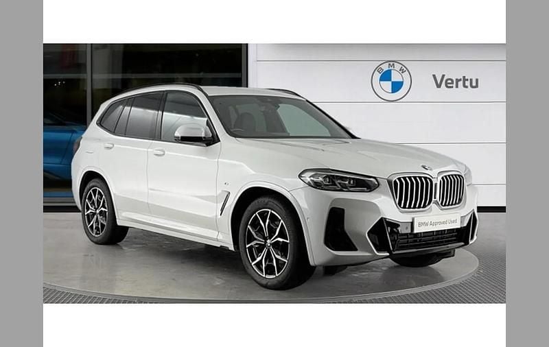 White Used 2022 BMW X3 M Sport SUV | £34,459 (Fair price) - Image 1/4