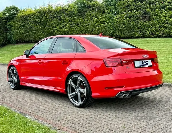Used Audi A3 S-Line 150 HP (110 kW) 2014 Red Sedan