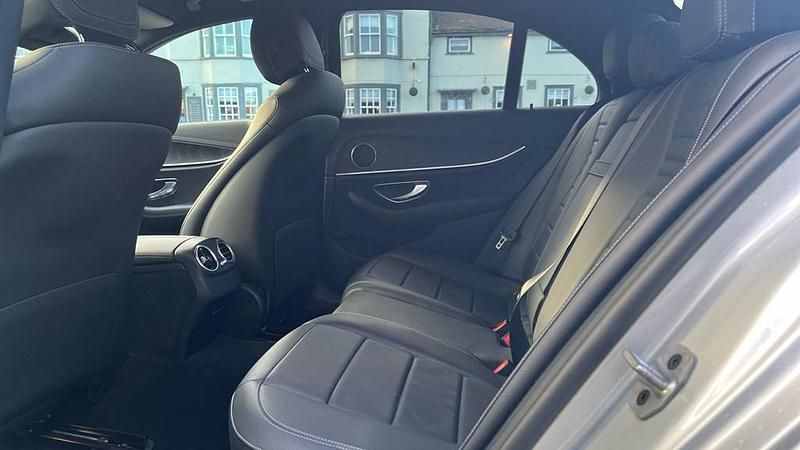 Used Mercedes E200 AMG line 184 HP (135 kW) 2021 Silver Sedan