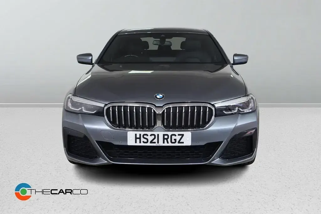Used BMW 520 M Sport 2021 Blue Sedan
