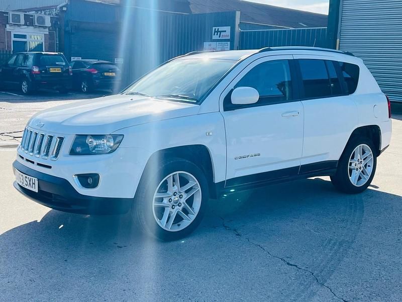Begagnad Jeep Compass Limited 2013 Vit SUV