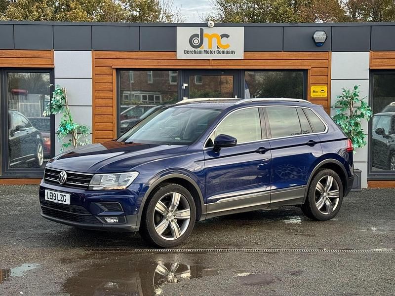Blue Used 2019 VW Tiguan Match SUV | £8,799 (A bit pricey) - Image 1/4