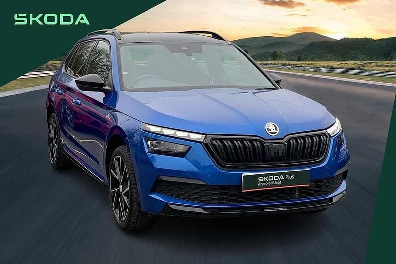 Used Skoda Kamiq Monte Carlo 147 HP (108 kW) 2023 Blue SUV
