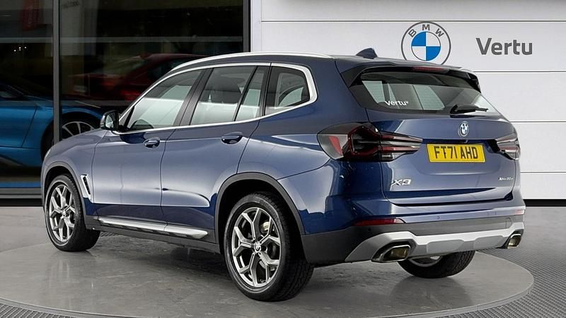 Used BMW X3 xLine 190 HP (139 kW) 2022 Blue SUV