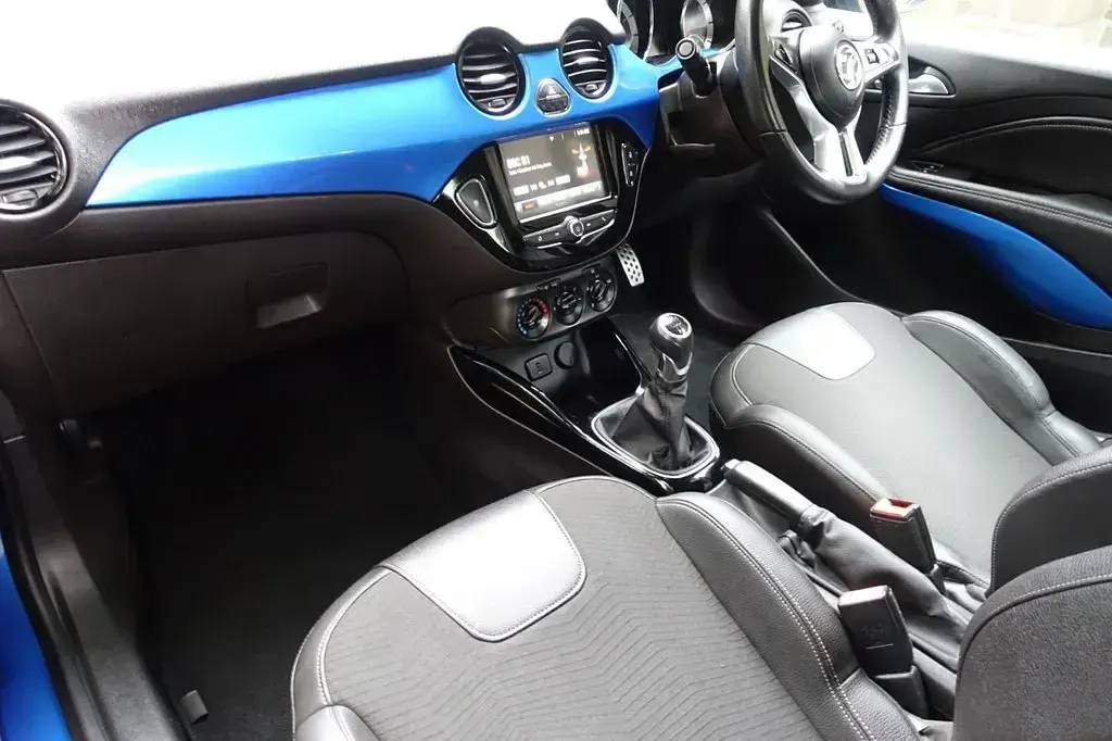 Used Vauxhall Adam 70 HP (51 kW) 2016 Blue Hatchback