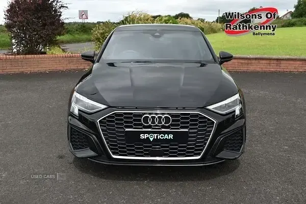 Used Audi A3 S-Line 110 HP (80 kW) 2023 Black Sedan