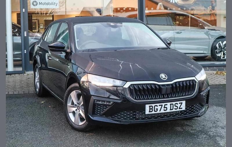 Used Skoda Scala SE 115 HP (84 kW) 2025 Black Hatchback