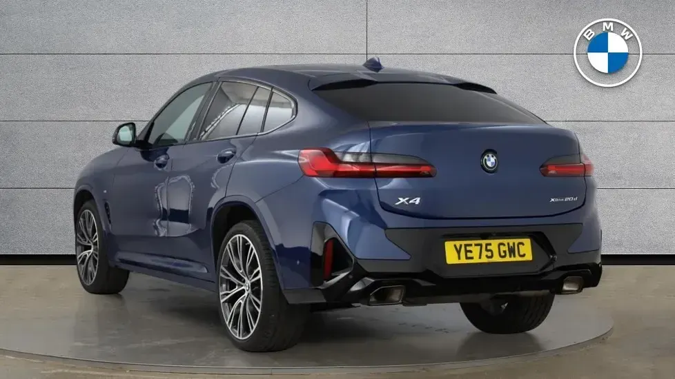 Used BMW X4 M Sport 187 HP (137 kW) 2025 Blue SUV