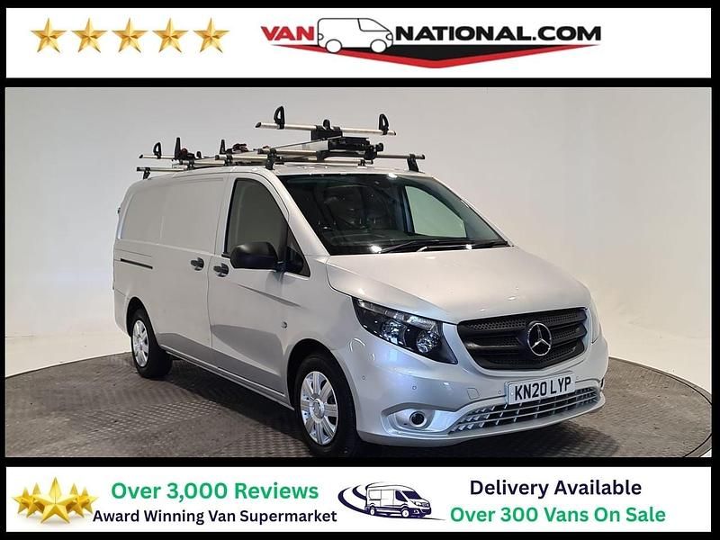 Silver Used 2020 Mercedes Vito Progressive Van | £14,990 (Fair price) - Image 1/3