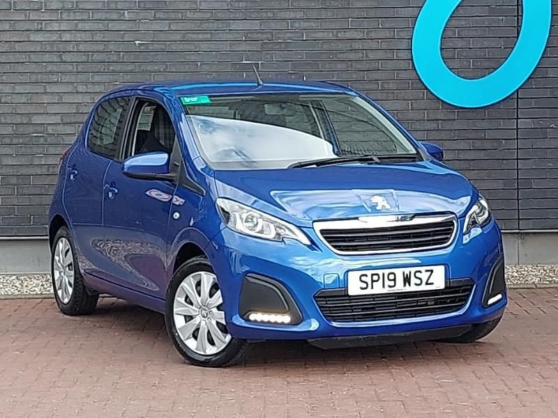 Blue Used 2019 Peugeot 108 Active Hatchback | £7,698 (Fair price) - Image 1/4