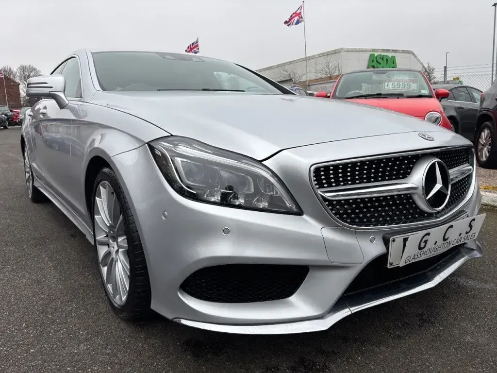 Used Mercedes CLS220 AMG line 2018 Silver Estate