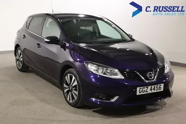 Used Nissan Pulsar Tekna 115 HP (84 kW) 2017 Blue Hatchback