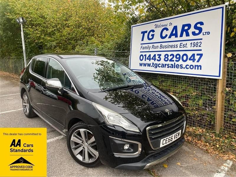 Used Peugeot 3008 Allure 2016 Black Hatchback