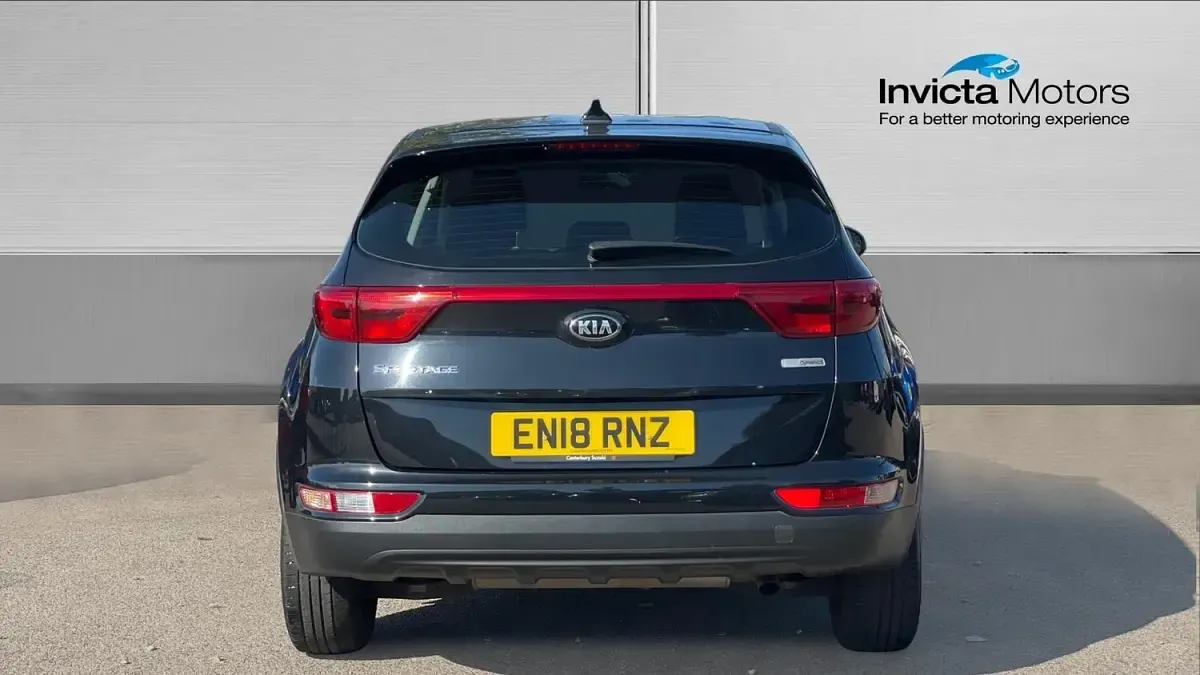 Used Kia Sportage 114 HP (83 kW) 2018 Black SUV