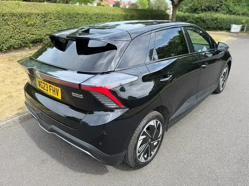 Used MG MG4 EV Trophy 2023 Black Hatchback