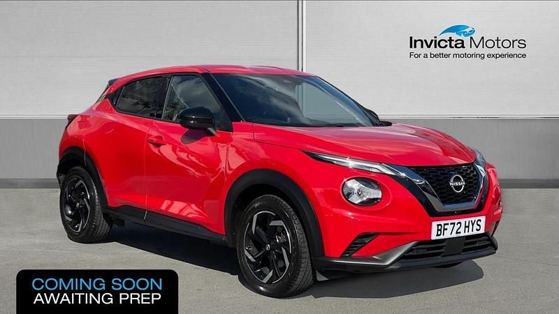 Red Used 2022 Nissan Juke N-Connecta SUV | £13,800 (Good price) - Image 1/4