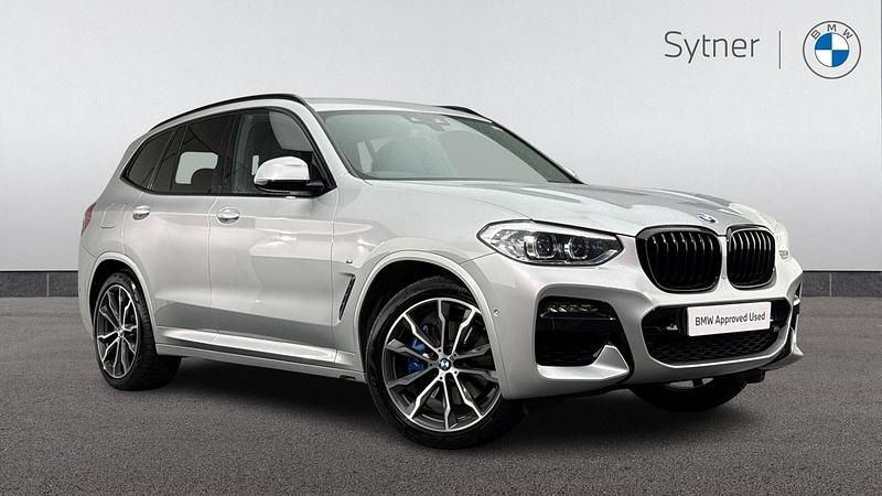 Used BMW X3 M Sport 192 HP (141 kW) 2021 Silver SUV