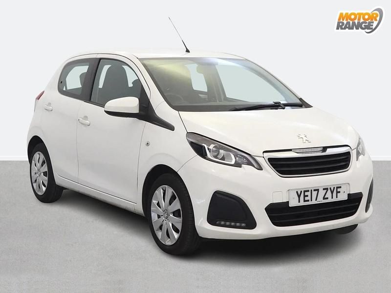White Used 2017 Peugeot 108 Active Hatchback | £5,295 (Fair price) - Image 1/4