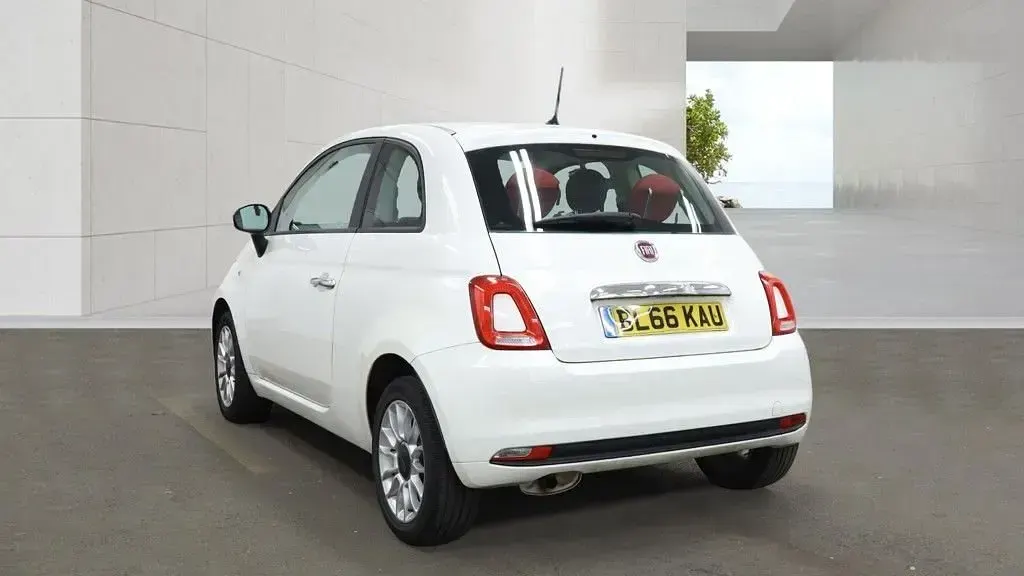 Used Fiat 500 Pop Star 69 HP (50 kW) 2016 White Hatchback