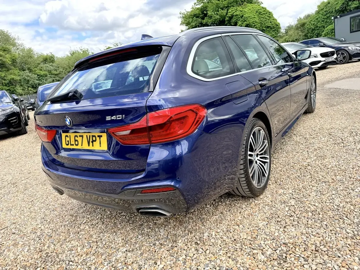 Used BMW 540 M Sport 2017 Blue Estate